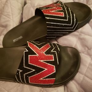 Michael Kors Bling slides-NWB